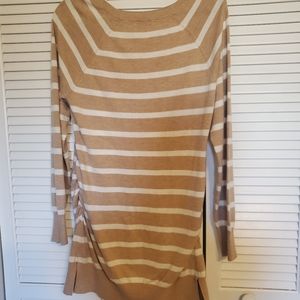 Maternity sweater dress